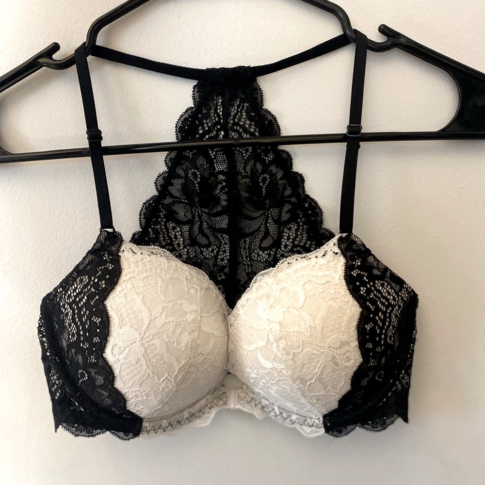 Pink by Victoria Secret Lace Racerback Bra